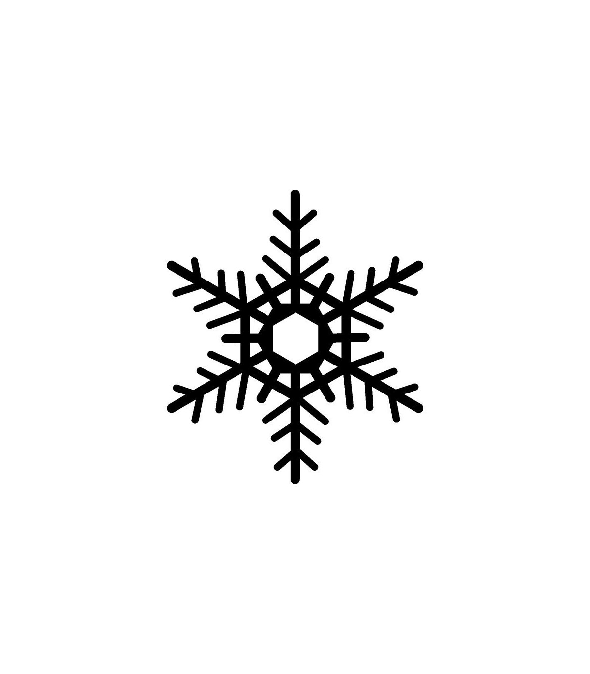 Stickers NOEL FLOCON 3