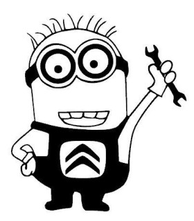 Stickers MINION CITROËN 