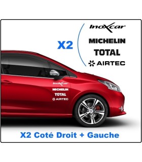 Kit 8 Stickers Marques