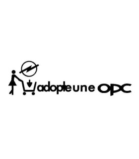 Stickers Adopte une OPC