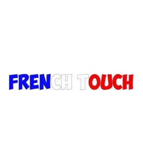 Stickers French Touch Tri-Color