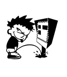 Stickers RADAR PISSE 2