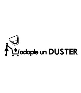 Stickers Adopte un Duster