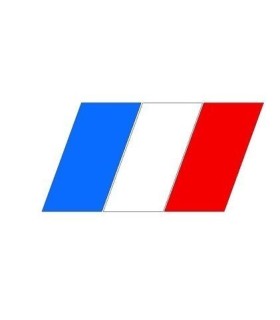 Stickers DRAPEAU FRANÇAIS 10 X 5cm