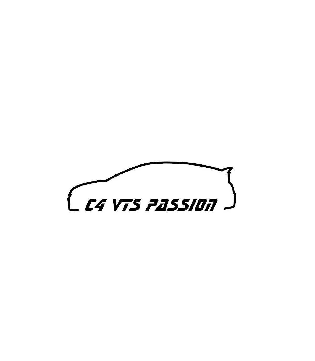 Stickers Groupe C4 VTS PASSION