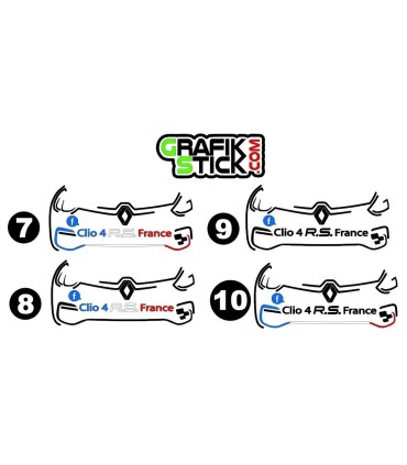 Stickers Clio 4Rs France