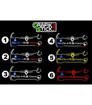 Stickers Clio 4Rs France