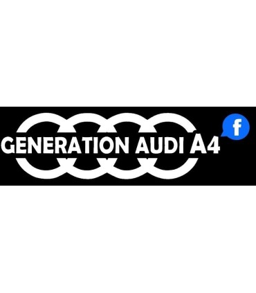 Stickers  GÉNÉRATION AUDI A4