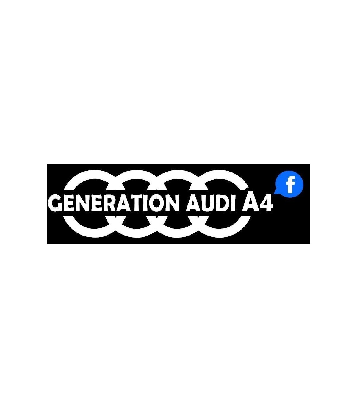 Stickers  GÉNÉRATION AUDI A4
