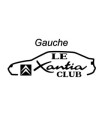 Stickers Le club Xantia Unis sens gauche
