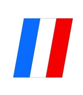 Stickers DRAPEAU FRANÇAIS 10 X 10cm