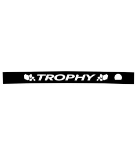 Stickers CACHE FEUX STOP TROPHY DAMIER CLIO 4rs