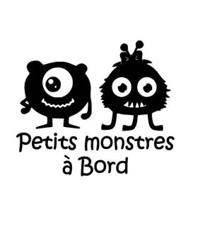 Stickers Petits Monstres à Bord