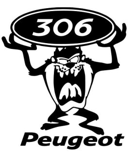 Stickers Peugeot 306 TAZ