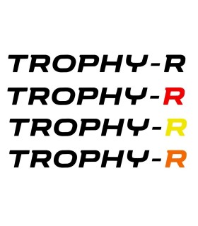 Stickers TROPHY-R pour lame AvantMEGANE 4RS