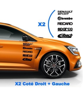 Kit 10 Stickers Marques