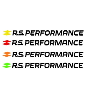 Stickers RS Performance Damiers