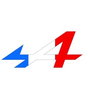 Stickers Alpine Tri color