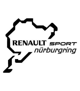 Stickers  RENAULT SPORT NURBURGRING